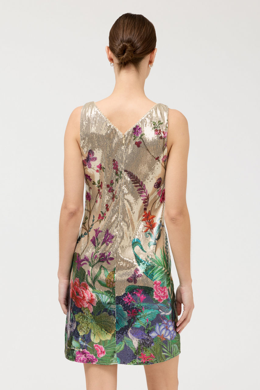 MONIKA SEQUIN DRESS, , large image 3