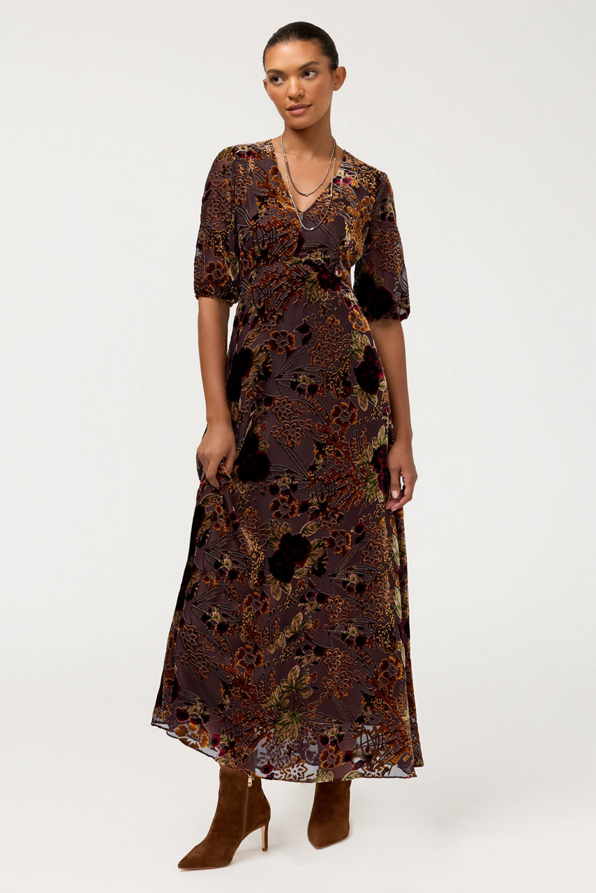 CINCO BURNOUT DRESS, , large image 1