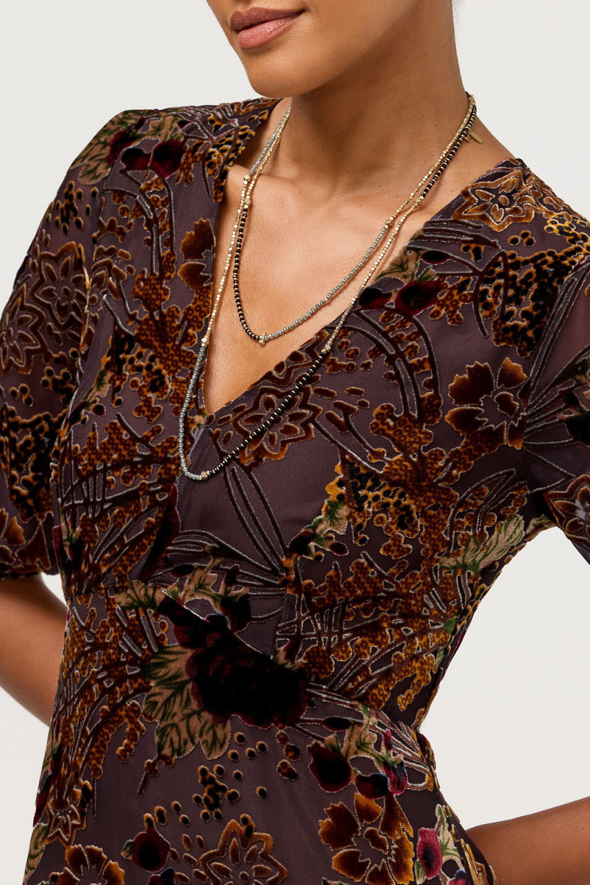 CINCO BURNOUT DRESS, , large image 2