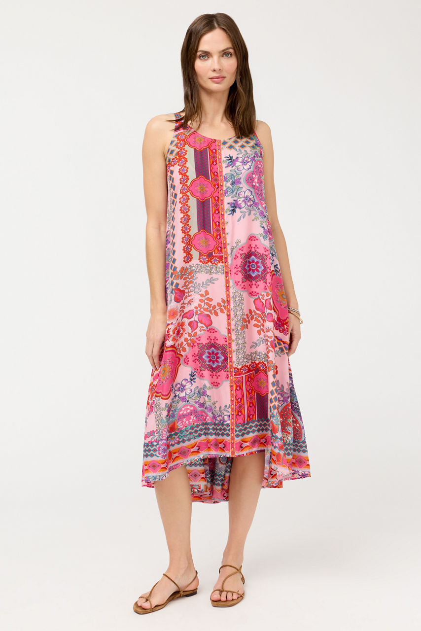 DORNAZ SCOOP NECK DRESS, , large image 1