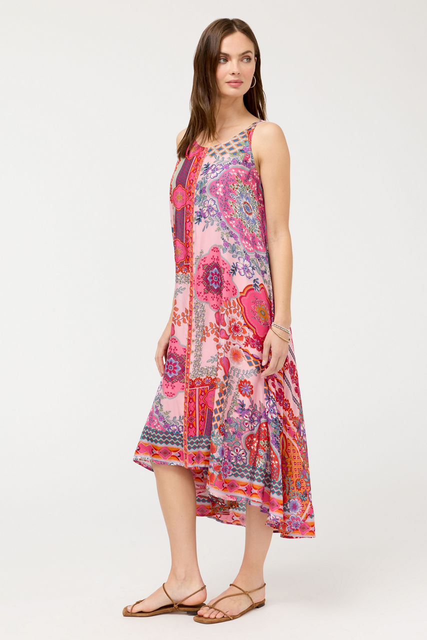 DORNAZ SCOOP NECK DRESS, , large image 2