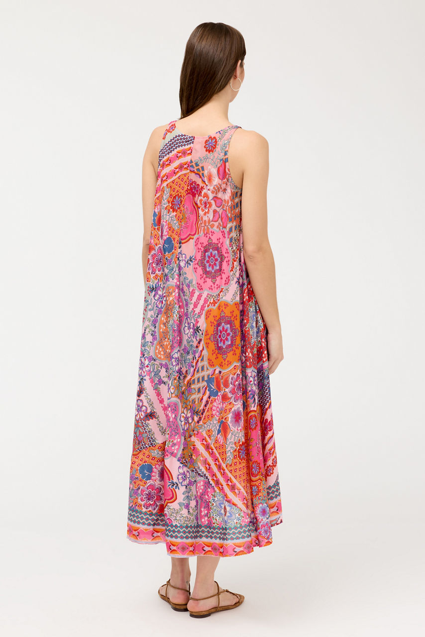 DORNAZ SCOOP NECK DRESS, , large image 3