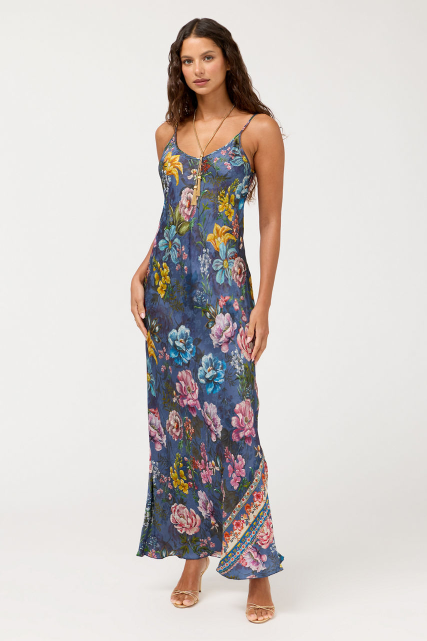 GIGIANNA SLIP DRESS, , large image 1