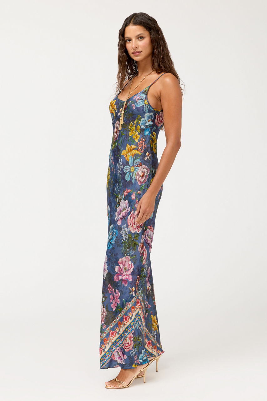 GIGIANNA SLIP DRESS, , large image 2