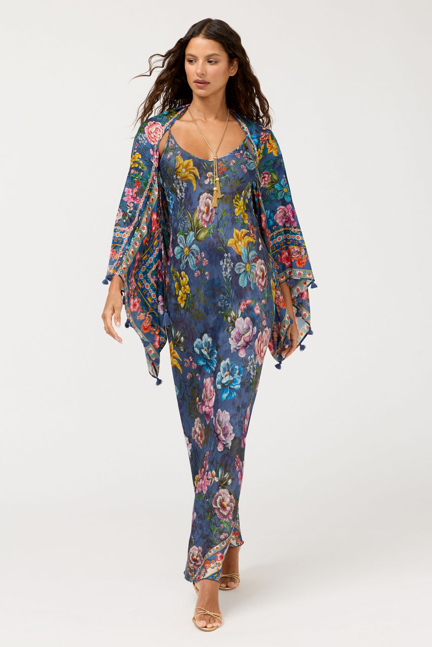 GIGIANNA SLIP DRESS, , large image 4