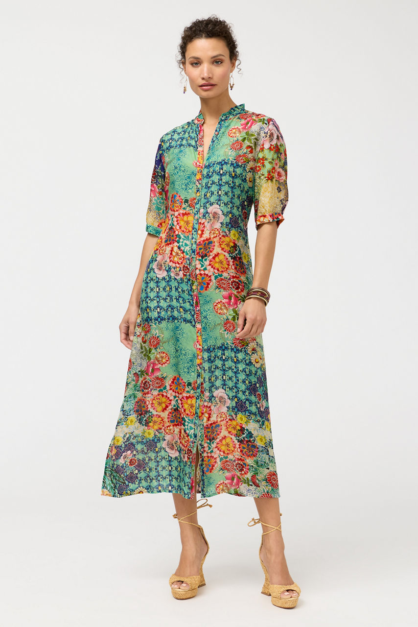MIDAXI SHIRT DRESS, , large image 1