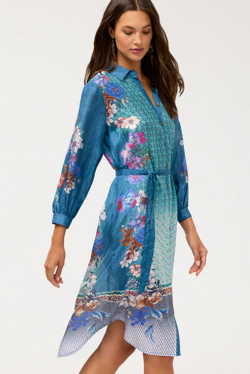 ARANI MIDI SHIRT DRESS, , large image 1