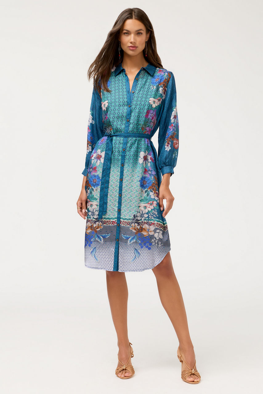 ARANI MIDI SHIRT DRESS, , large image 2