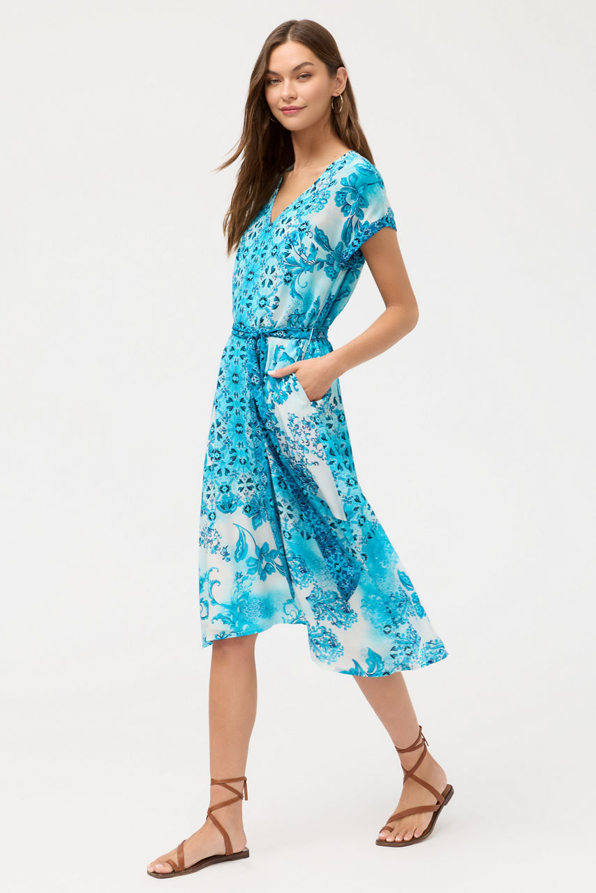 VITTORIA TIE DRESS, , large image 2