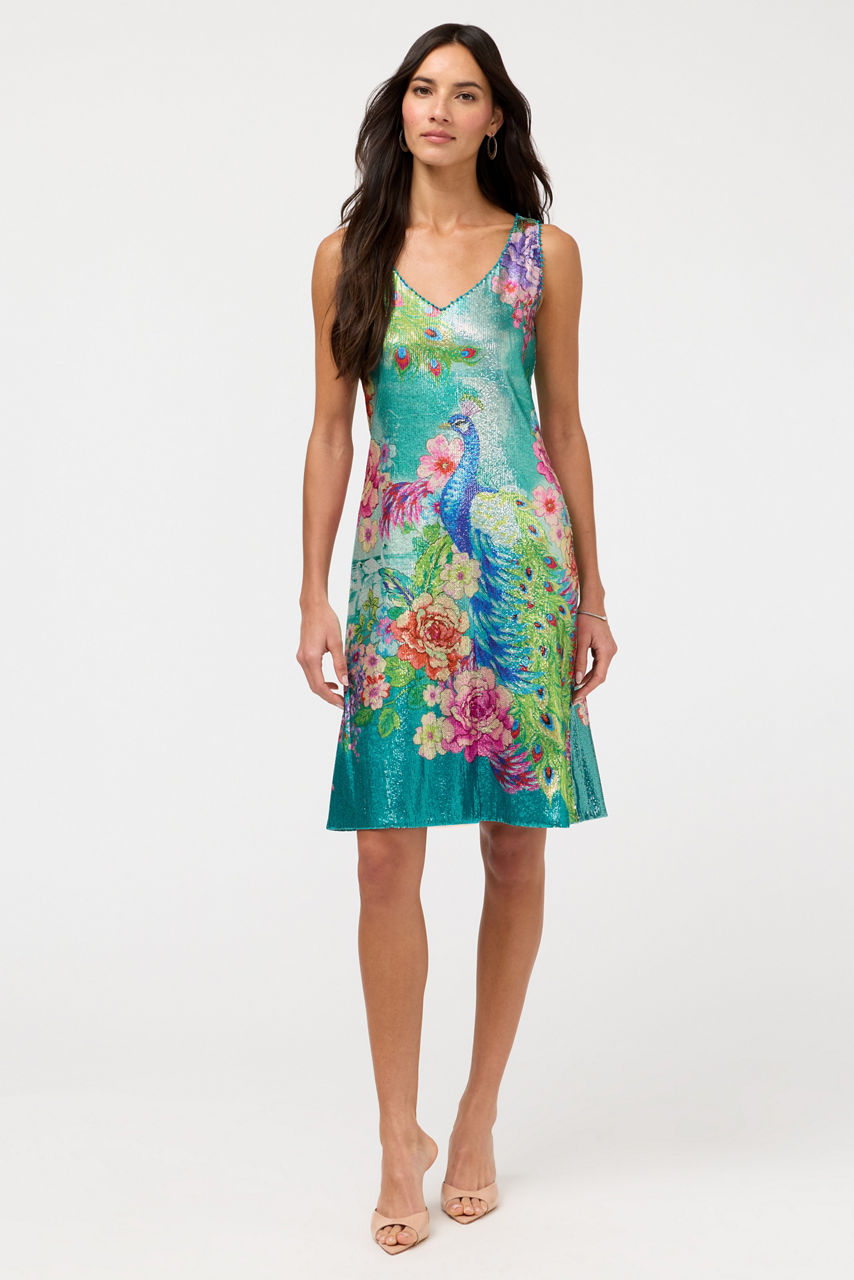 MONIKA SEQUIN DRESS, , large image 1