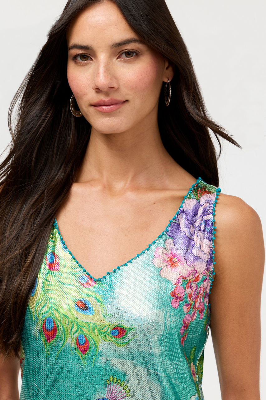 MONIKA SEQUIN DRESS, , large image 2