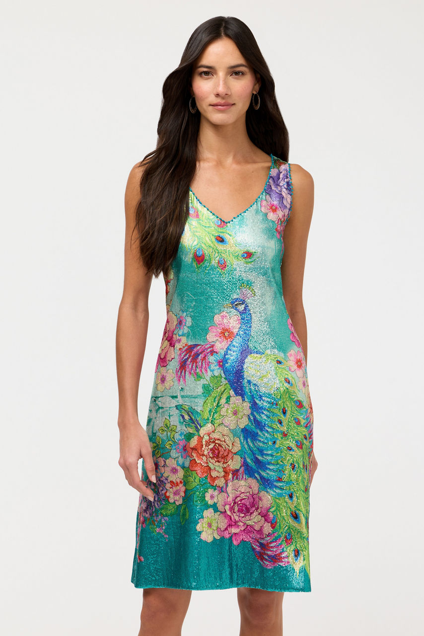 MONIKA SEQUIN DRESS, , large image 3