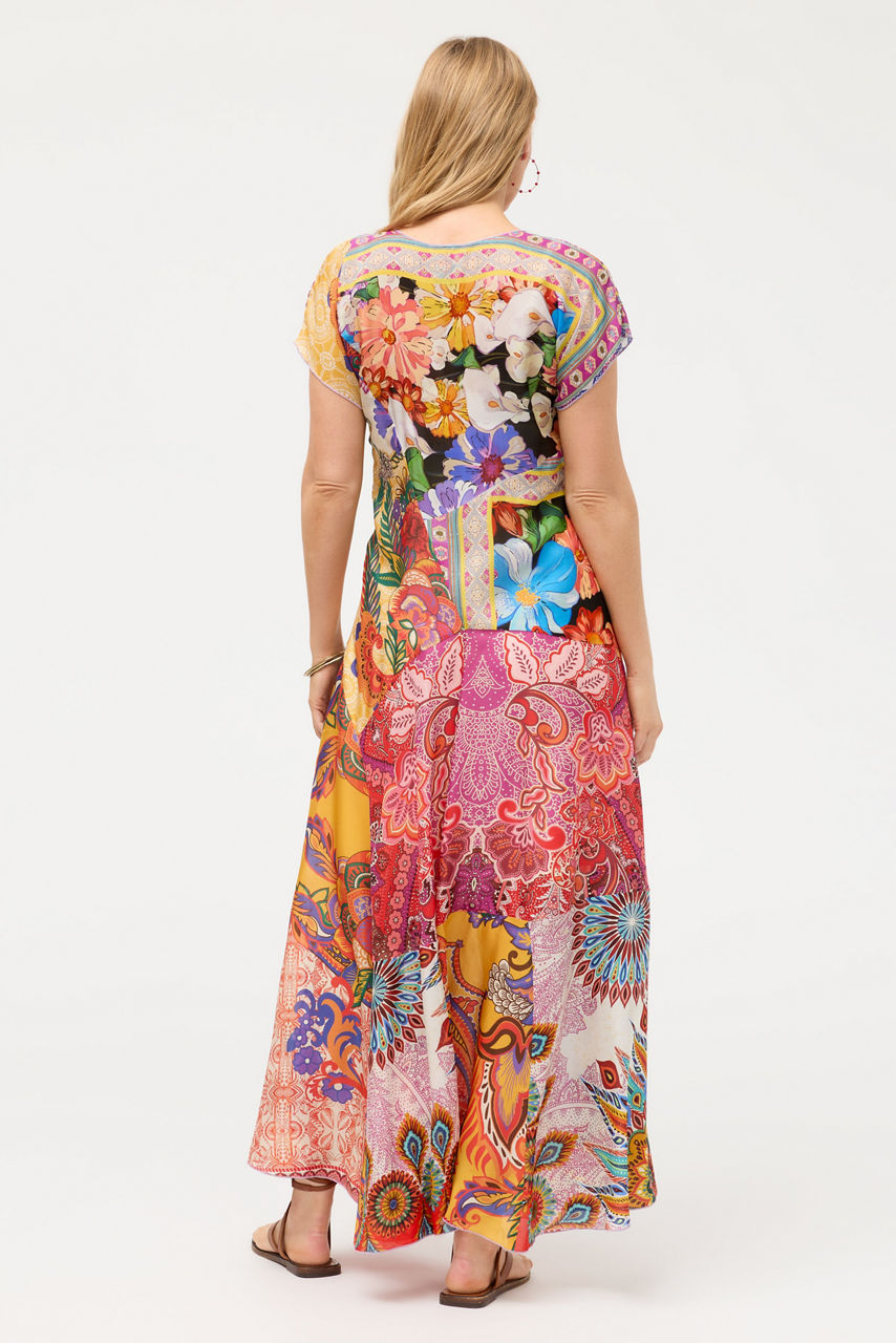 PATCHWORK DRESS, , large image 4