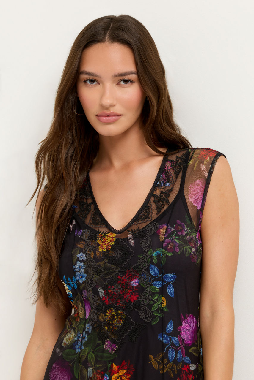 SOCORRO MESH DRESS, , large image 2