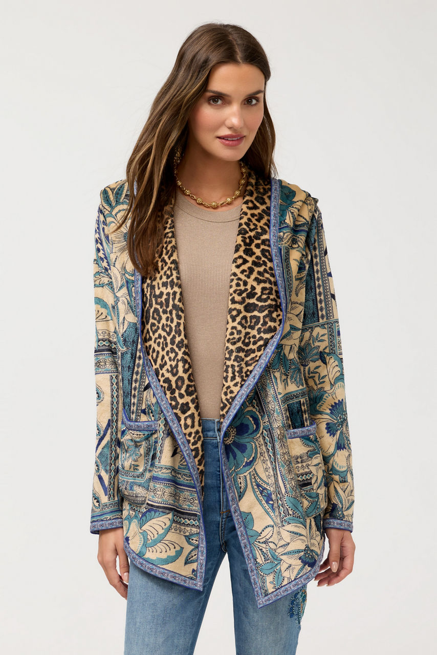 JOAN REVERSIBLE SHERPA JACKET, , large image 1