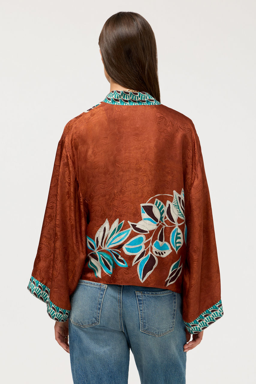 SHAKRI SHORT KIMONO, , large image 4