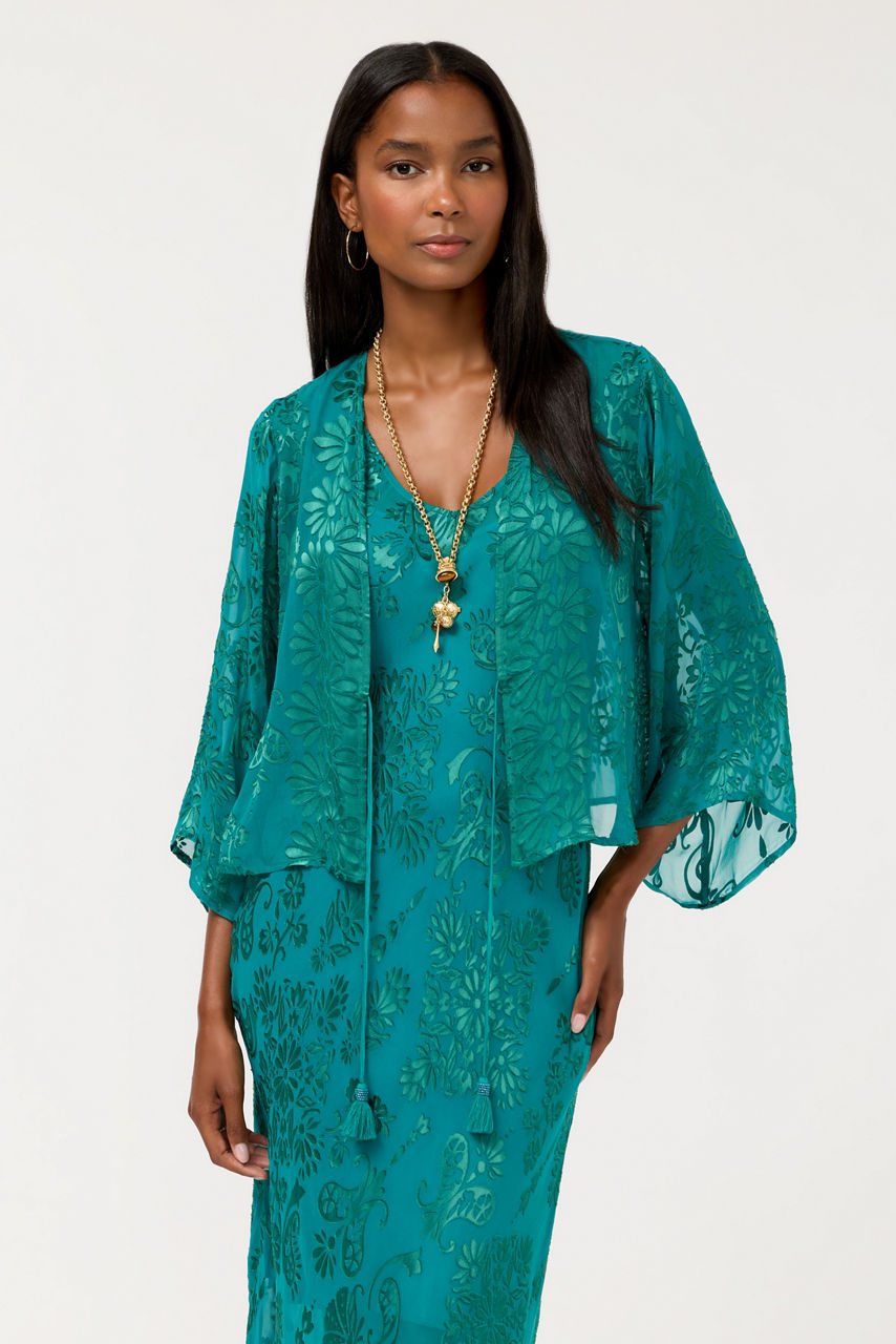 MERTINA BURNOUT BOLERO, , large image 1
