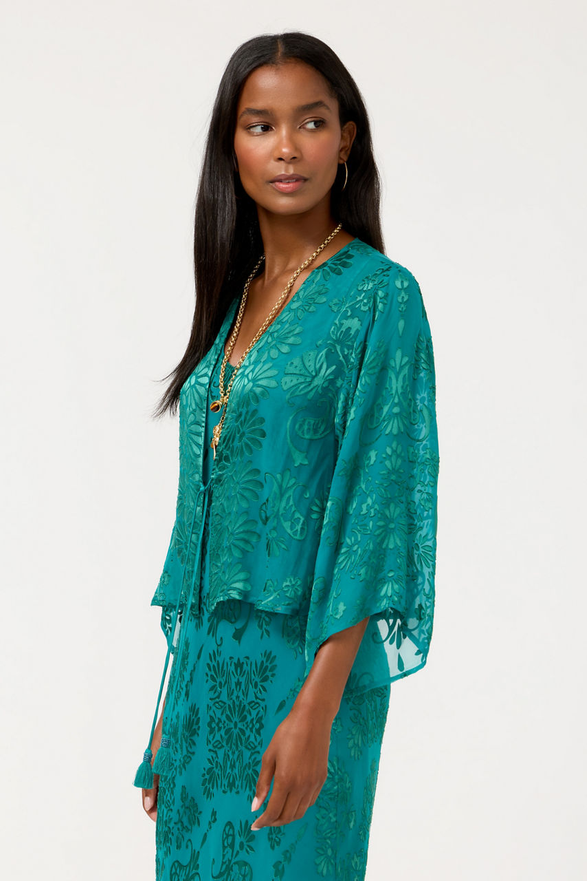 MERTINA BURNOUT BOLERO, , large image 3