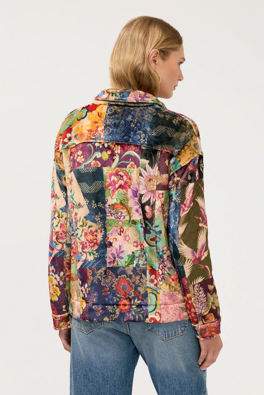 AMELIE SHERPA TRUCKER JACKET, , large image 3