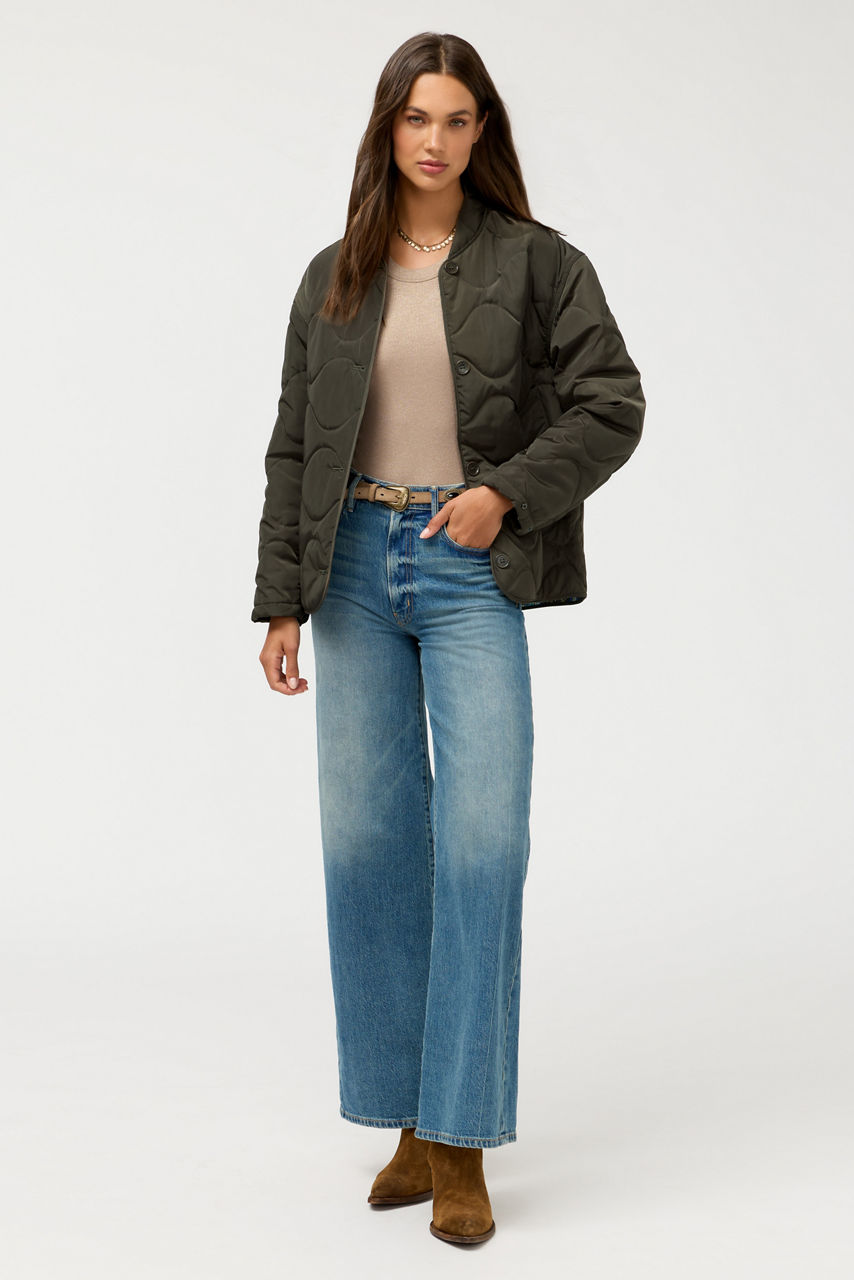 PUFFER BOMBER JACKET, , large image 4