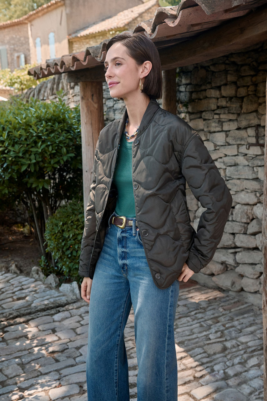 PUFFER BOMBER JACKET, , large image 6