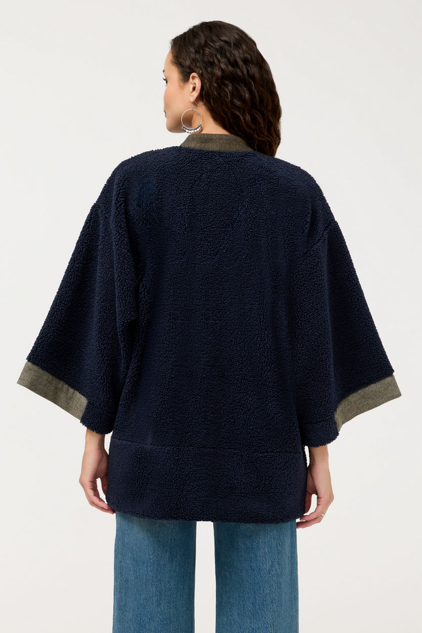 MELBA BOUCLE KIMONO, , large image 5