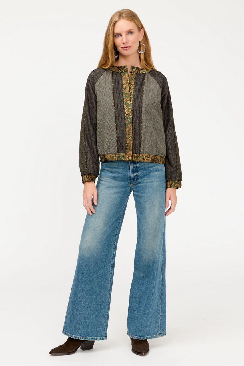 FRITA MIX WOLLEN BOMBER JACKET, , large image 2