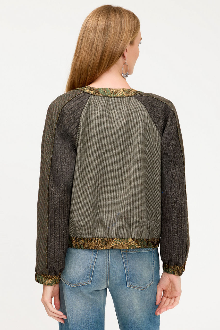 FRITA MIX WOLLEN BOMBER JACKET, , large image 5