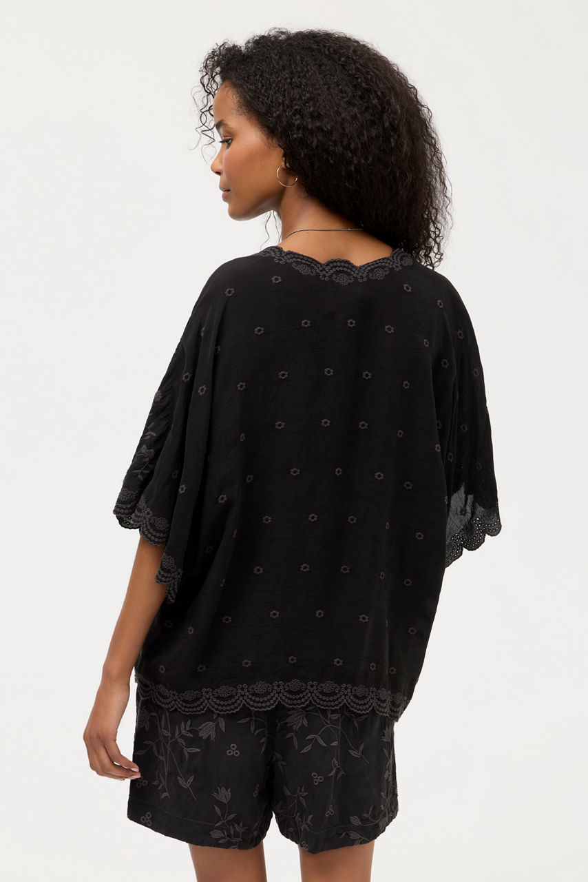 ROSEUM SHORT KIMONO, , large image 3