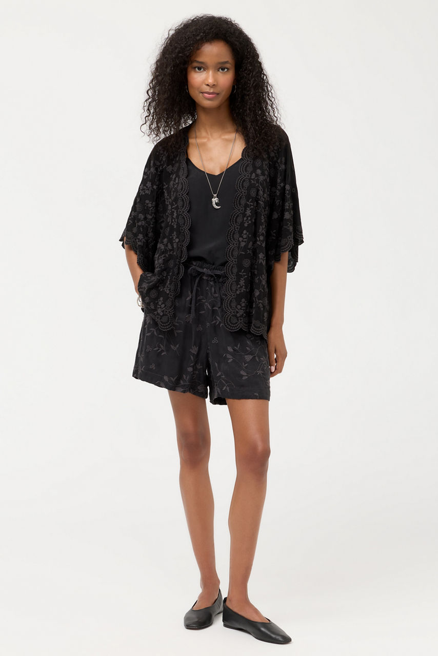 ROSEUM SHORT KIMONO, , large image 4