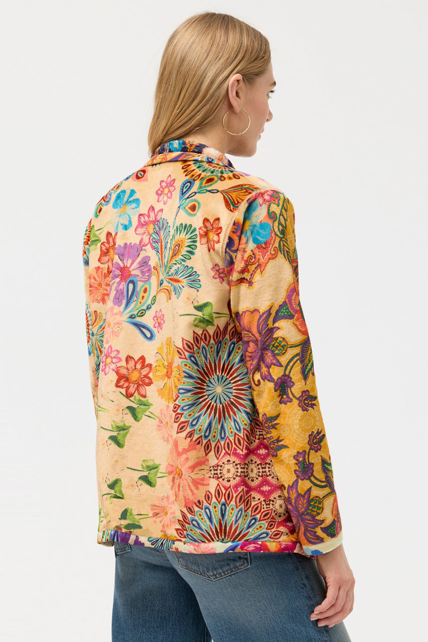 JOAN WRAP BINDED SHERPA JACKET, , large image 5