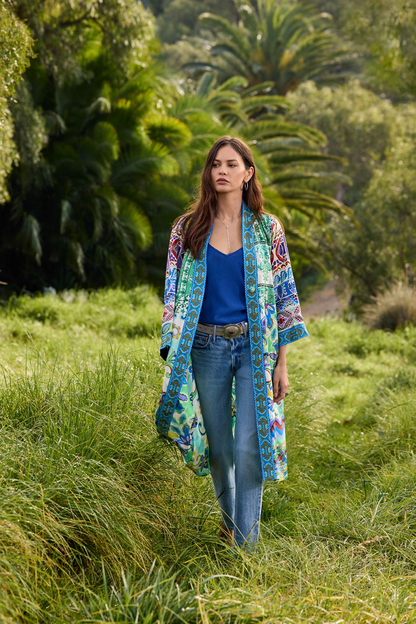 PATCHWORK KIMONO, , large image 6