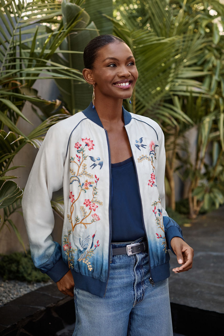 TERESA BOMBER JACKET, , large image 5