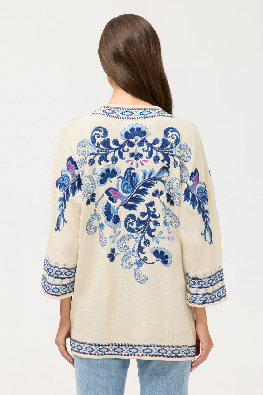 BIYA SHORT KIMONO, , large image 3