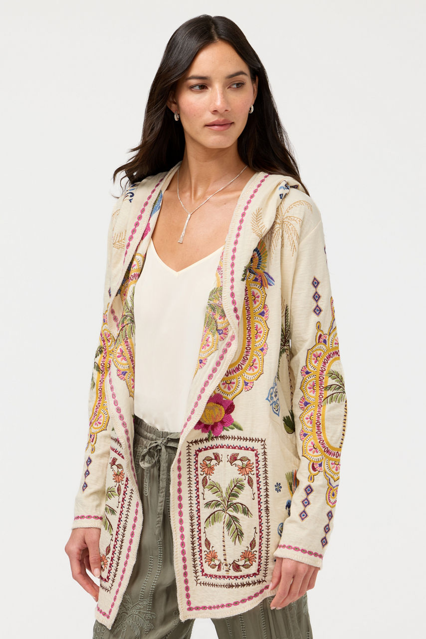 BIYA SHORT HOODIE, , large image 3