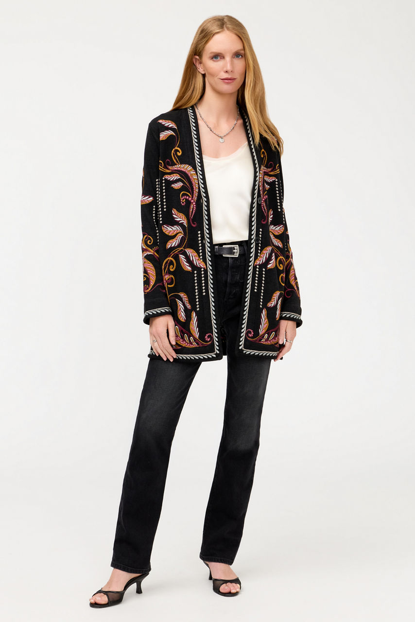 BIYA MIDI CARDIGAN, , large image 3