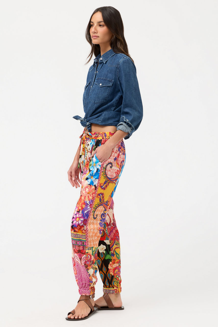 ETTA SEAMED JOGGER, , large image 2