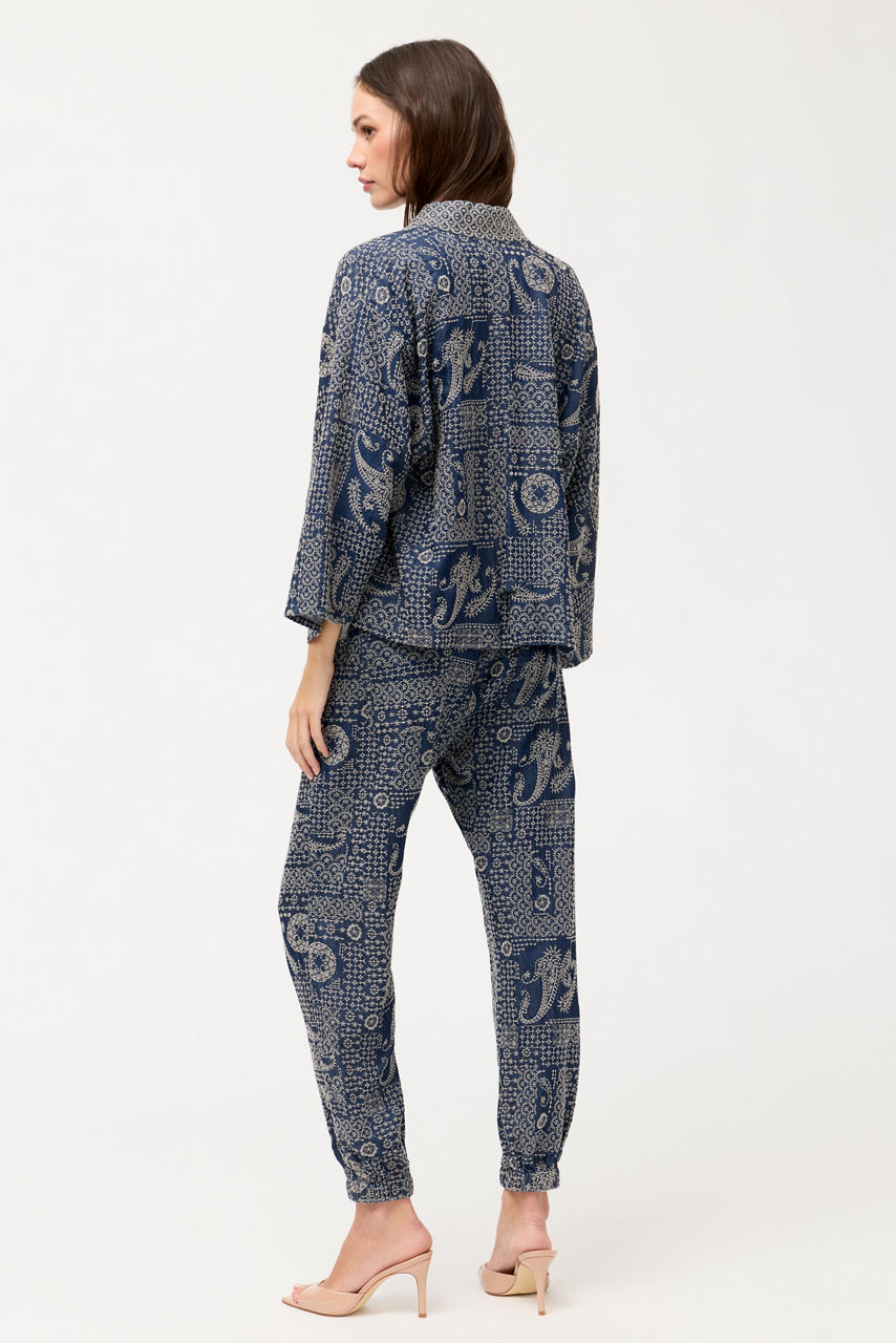 ESTHER DENIM JOGGER, , large image 5