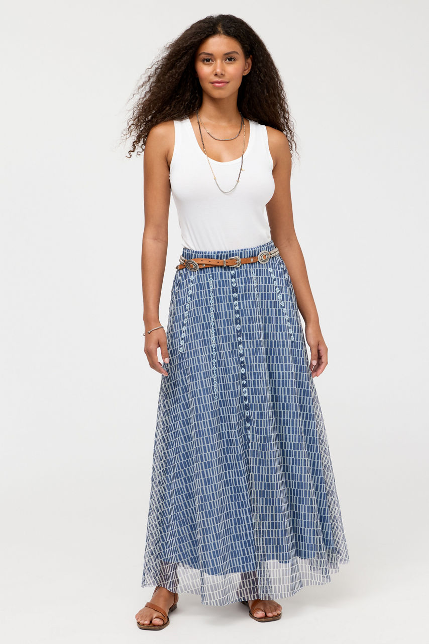 ELNORA MAXI SKIRT, , large image 1