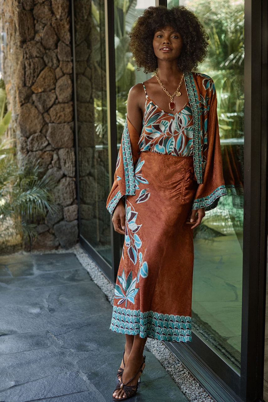 ENDORA MIDI SKIRT, , large image 5