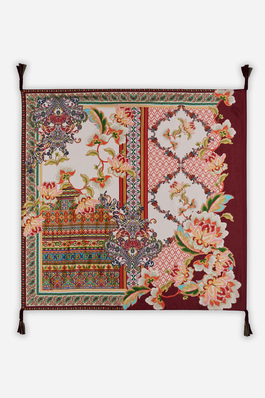 CUYAMA SILK SCARF, , large image 1