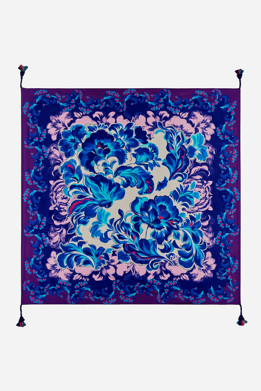 LIATRIS SILK SCARF, , large image 1