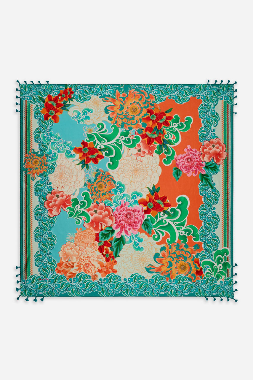 EDENIA SILK SCARF, , large image 1