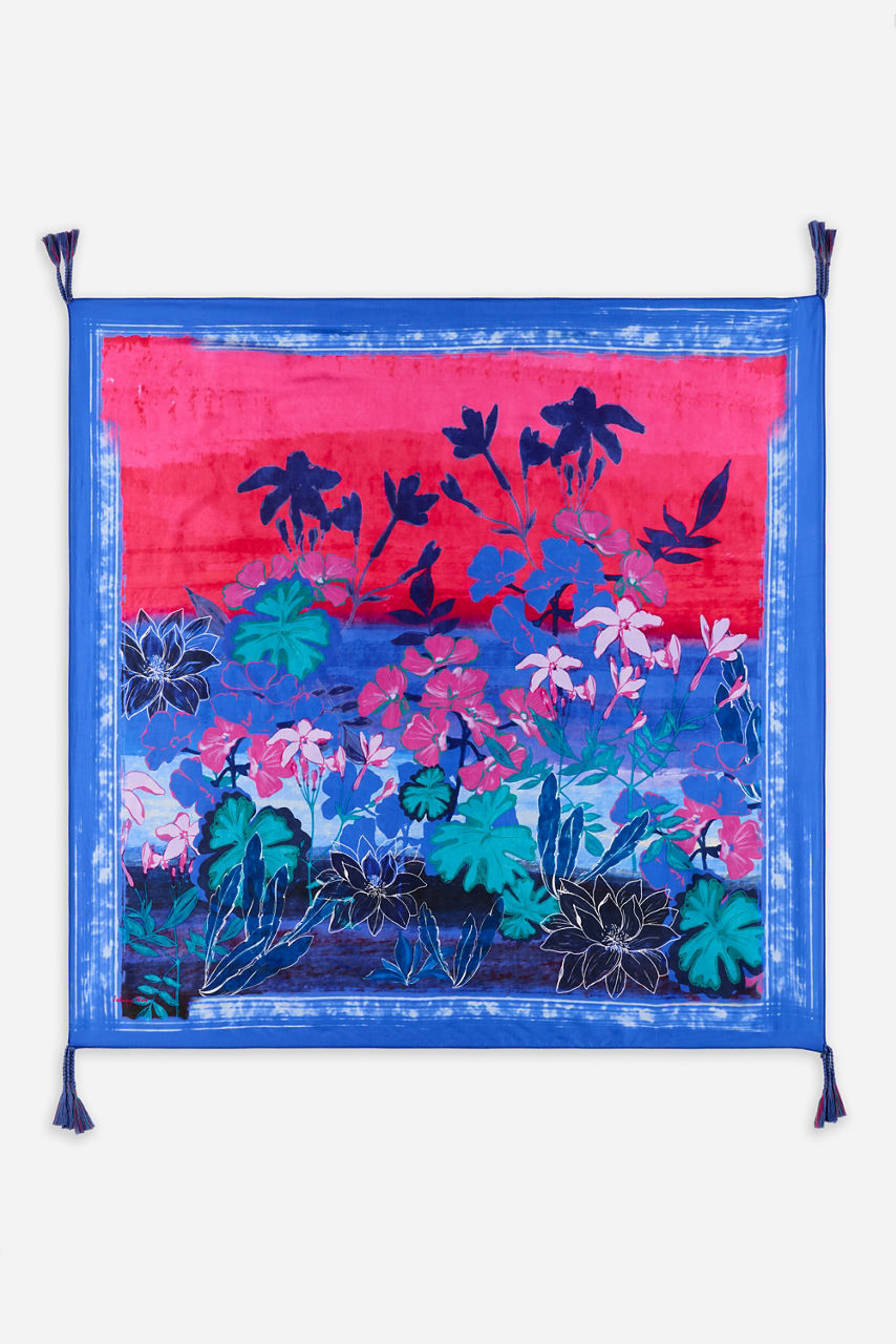 LAVANDULA SILK SCARF, , large image 1