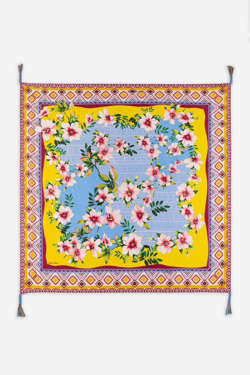 GENEVA SILK SCARF, , large image 1