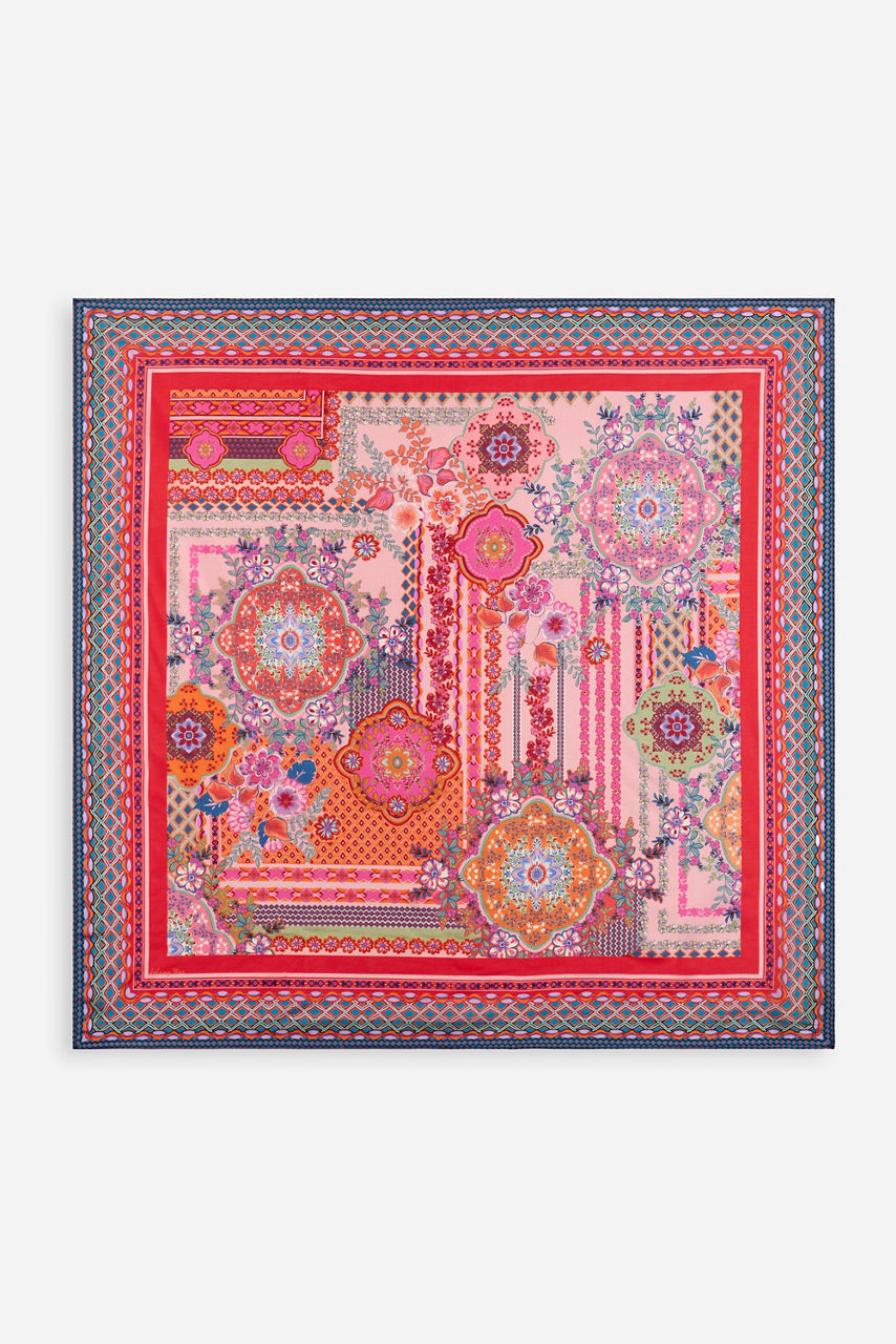 TAMI MEDIUM SILK SCARF, , large image 1