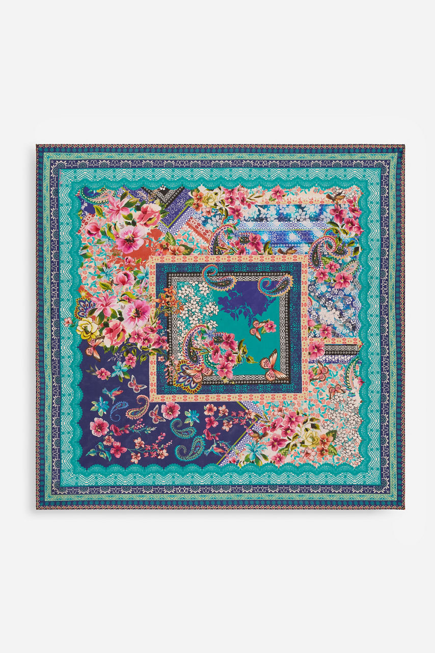ROMANA MEDIUM SILK SCARF, , large image 1