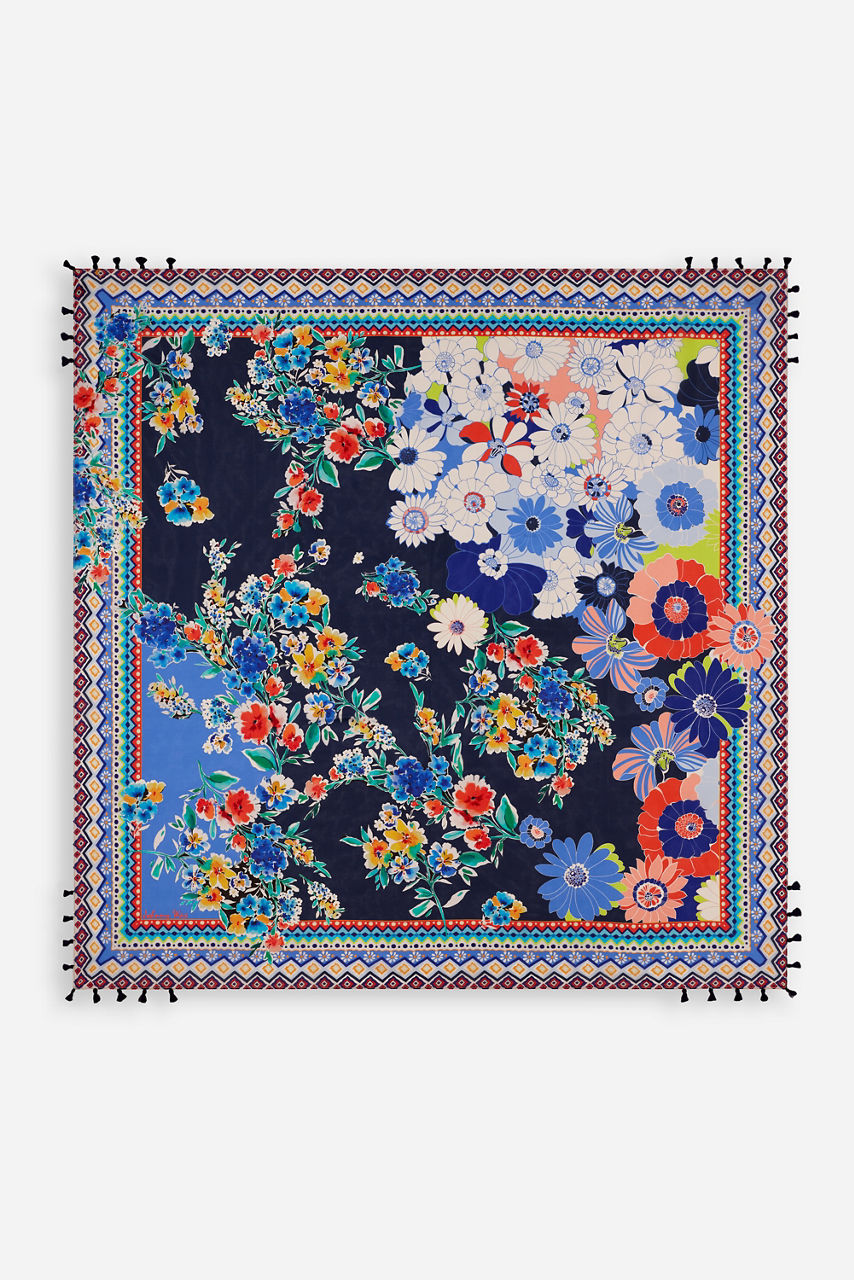 TIANA SILK SCARF, , large image 1