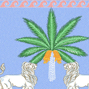 JW X PAOLITA PLATFORM POOL SLIDE, , swatch