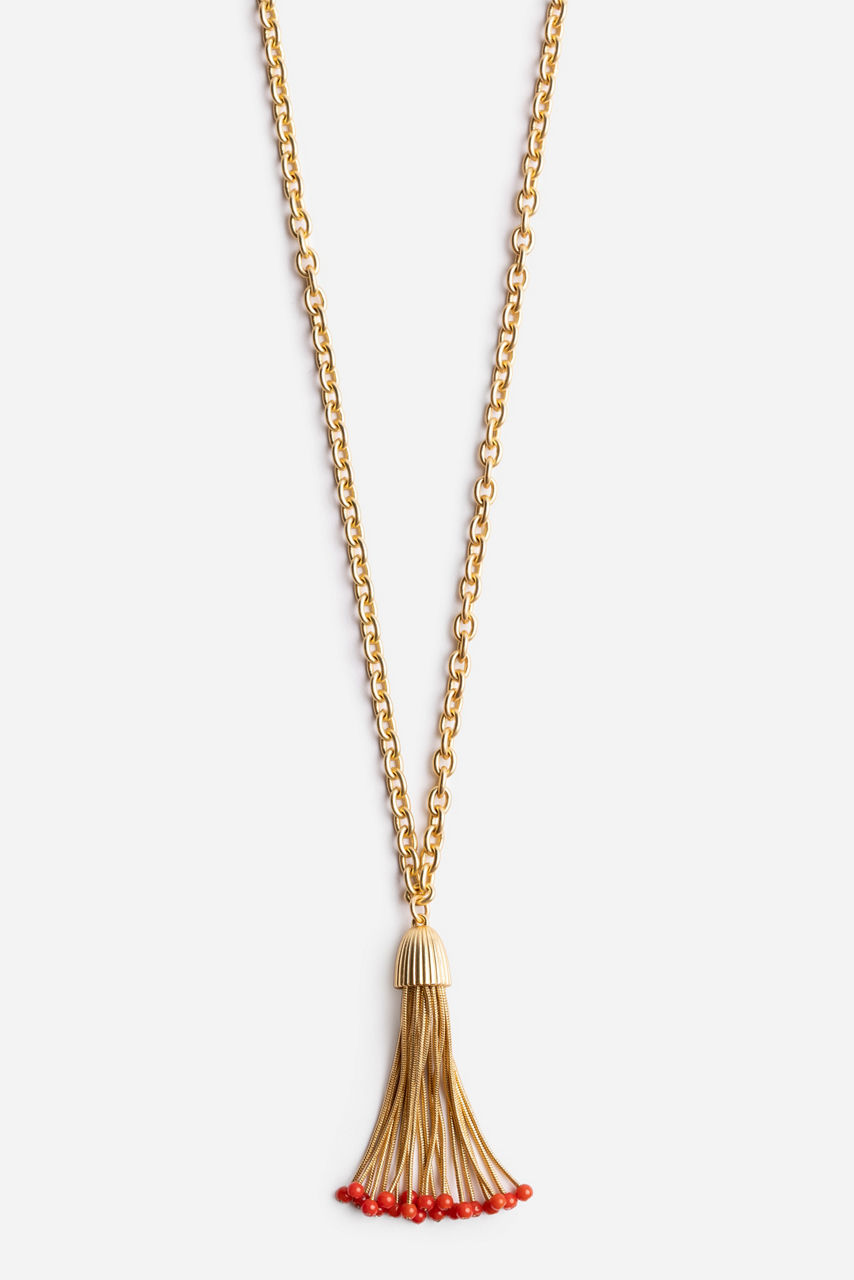 TASSEL NECKLACE, , large image 1